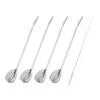 ZWILLING Flatware Accessories 5-pc, Spoon Straw Set With Cleaning Brush