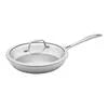 ZWILLING Spirit Stainless 3 Ply, 9.5-inch, 18/10 Stainless Steel, Frying Pan With Glass Lid