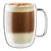 ZWILLING Sorrento Plus Double Wall Glassware 15-oz-/-2-pc Latte Glass Mug Set