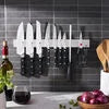 ZWILLING Pro 10-pc, Set with 17.5" stainless magnetic knife bar, No-Color Designed to be an extension of your hand encouraging cutting with improved precision, safety and comfort.