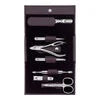 ZWILLING CLASSIC 7-pc, Leather Manicure Pedicure Set With Nail Clippers, Purple