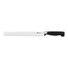 ZWILLING Four Star Hollow Edge Slicing Knife 26 cm Sleek, polypropylene handles are crafted with a minimum amount of 75% recycled plastics.