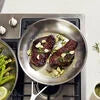 Demeyere Industry 2-pc Stainless Steel Fry Pan Set