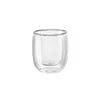 ZWILLING Sorrento Double Wall Glassware 2-pc Espresso Glass Set, Double Wall