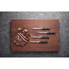 ZWILLING Pro 4-pc, Steak Knife Set Designed to be an extension of your hand encouraging cutting with improved precision, safety and comfort.