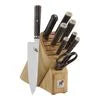 MIYABI Kaizen 10-pc, Knife block set, Natural