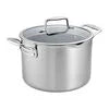 ZWILLING Clad CFX 8 qt, Ceramic Coating, Non-stick, Stainless Steel Stock Pot