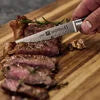 ZWILLING Four Star 4-pc, Steak Knife Set Sleek, polypropylene handles are crafted with a minimum amount of 75% recycled plastics.
