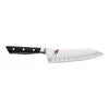 MIYABI Evolution 7-inch Rocking Santoku, Hollow Edge