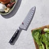 MIYABI Evolution 7-inch Rocking Santoku, Hollow Edge