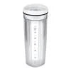 ZWILLING Enfinigy Personal Blender Jar With Drinking Lid And Vacuum Lid - White