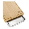 ZWILLING BBQ+ 15.5-inch x 12-inch Cutting Board With Tray, Bamboo
