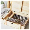 ZWILLING Steak Sets 12-pc, 18/10 Stainless Steel Steak Dinner Stainless Steel Steak Knife Set In Wood Presentation Box