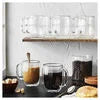 ZWILLING Sorrento Plus Double Wall Glassware 12-oz-/-8-pc Coffee Glass Mug Set