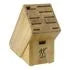 ZWILLING Storage Bamboo, Knife Block Empty