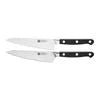 ZWILLING Pro 2-pc, Prep Knife Set Designed to be an extension of your hand encouraging cutting with improved precision, safety and comfort.
