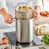 Demeyere Resto 4.8 qt Asparagus/Pasta Cooker Set, 18/10 Stainless Steel