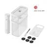 ZWILLING Fresh & Save CUBE CUBE Vacuum Starter Set, M / 5-pc, Transparent-White