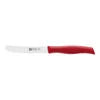 ZWILLING TWIN Grip 4.5-inch Utility Knife Red, Serrated Edge