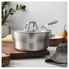 ZWILLING Motion Stainless Steel 2.5 qt, Stainless Steel, Sauce Pan With Lid