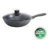 ZWILLING Parma Plus Ceramic 11-inch, Aluminum, Ceramic Nonstick Wok With Lid Ceramic Coating