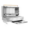 ZWILLING Flammkraft Model D Built-in Natural gas grill, Silver