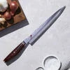 MIYABI ARTISAN 6000MCT 9.5-inch Pakka Wood Slicing/Carving Knife