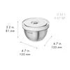 ZWILLING Fresh & Save BOWLS Vacuum bowl S / 12 cm, stainless steel, Silver