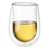 ZWILLING Sorrento Double Wall Glassware 10-oz / 2-pc Stemless White Wine Glass