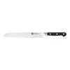 ZWILLING Pro 9-inch, Bread Knife Z15 Serration Designed to be an extension of your hand encouraging cutting with improved precision, safety and comfort.