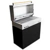 ZWILLING Flammkraft Model D Propane gas grill, Matte Black