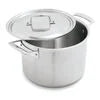 Demeyere Essential 5 8 qt Stock Pot, 18/10 Stainless Steel
