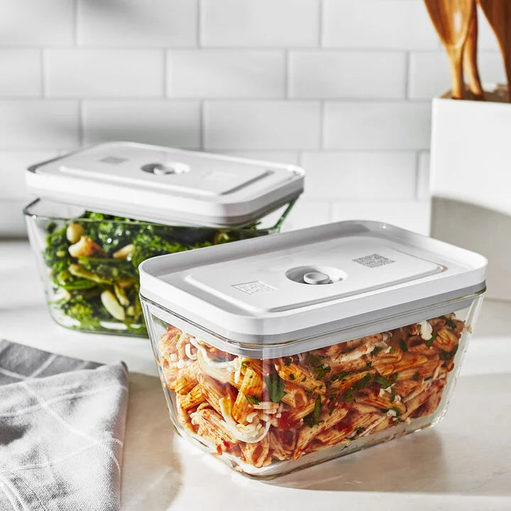 ZWILLING Fresh & Save L / 2-pc, Large Vacuum Container, Glass, Grey