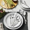 ZWILLING Opus (matted) 45-pc Opus Satin Flatware Set, 18/10 Stainless Steel