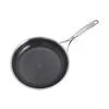 ZWILLING Peak 10-pc, Ceramic Hybrid Cookware Set Raised stainless-steel surface maximizes contact for better searing, browning and caramelization. Compatible with all stovetops, including induction, and oven safe up to 500°F.