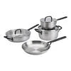 ZWILLING Milano Stainless Steel 7-pc, Stainless Steel, Cookware Set