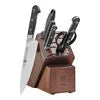 ZWILLING Pro 7-pc, Knife block set, Acacia Designed to be an extension of your hand encouraging cutting with improved precision, safety and comfort.