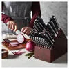 ZWILLING Pro 22-pc, Knife block set, Matte Black Designed to be an extension of your hand encouraging cutting with improved precision, safety and comfort.